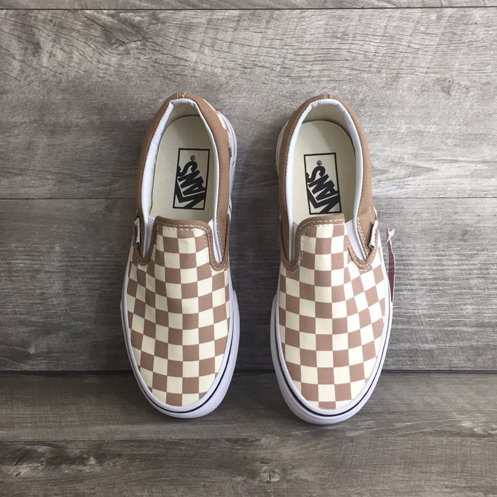 Vans Classic Slip-On (Checkerboard) Tiger’s Eye - Picture 2 of 8